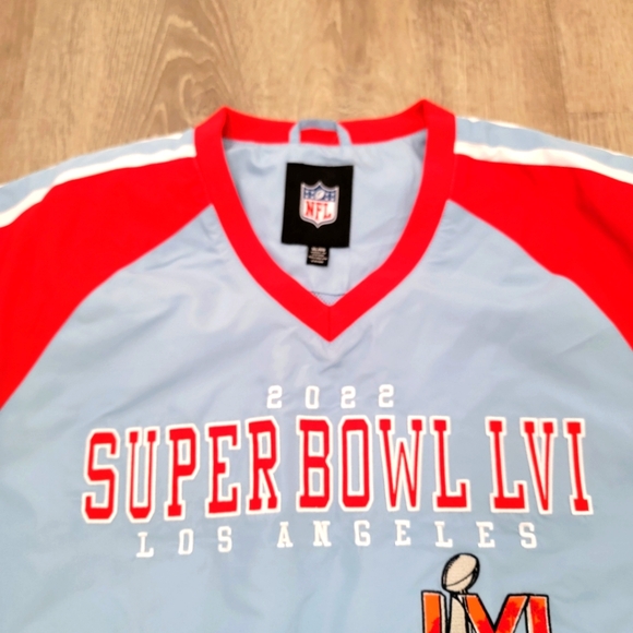 BRAND NEW NFL APPAREL Los Angeles Rams 2022 Superbowl Pullover Men's Size XL - Picture 2 of 6